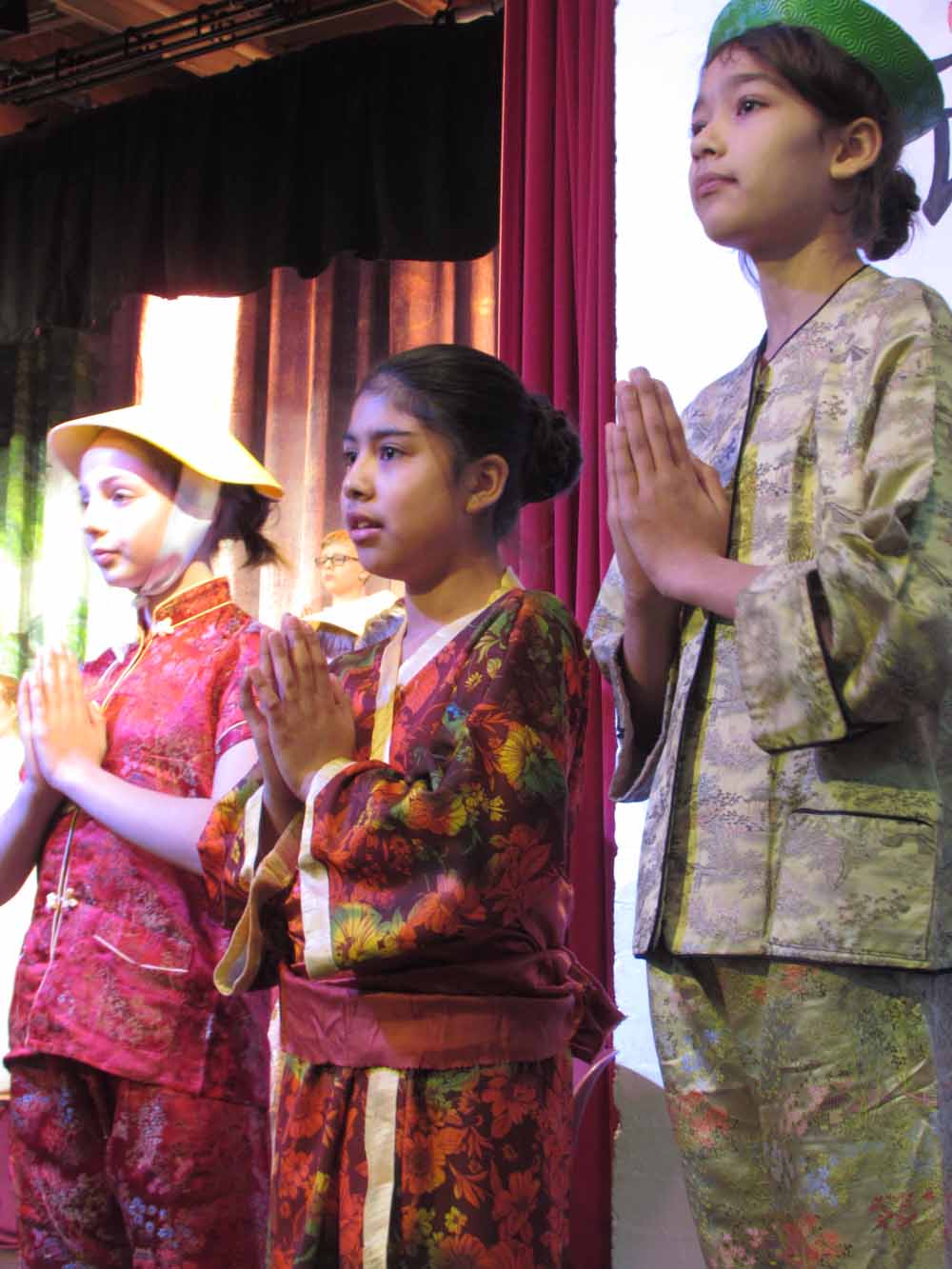 Year 6 Production of 'Mulan', March 2016